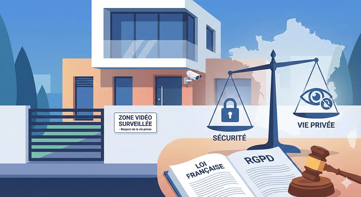 Caméra de surveillance à domicile : ce que dit la loi en France et les règles à respecter